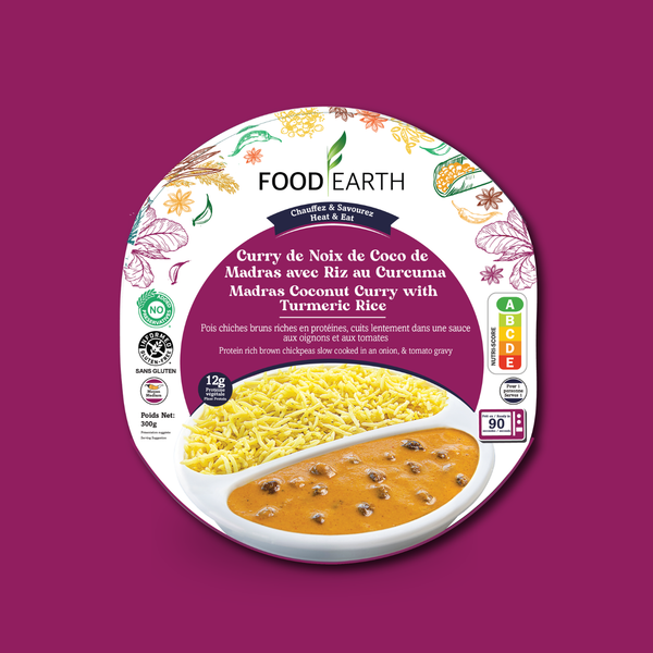 Curry De Noix de Coco de Madras Riz Curcuma