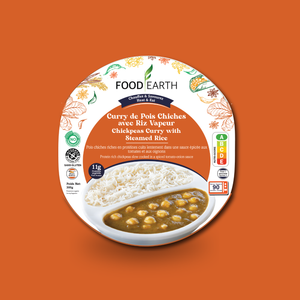 Curry de Pois Chiches Riz Vapeur